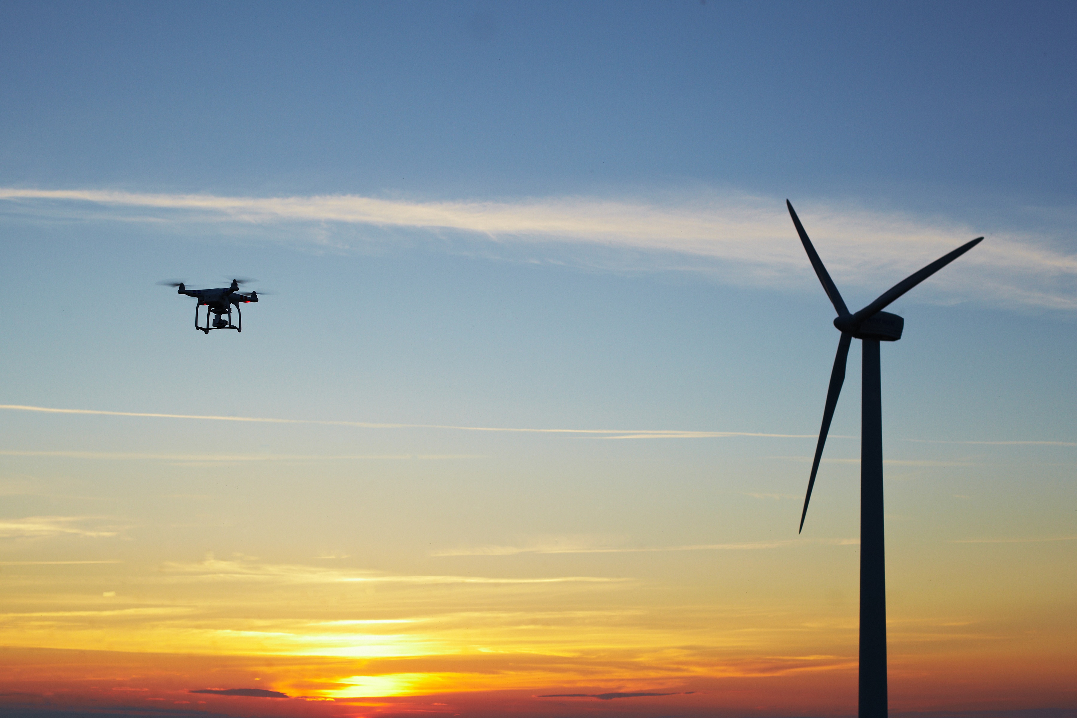 Turbine Drone Set to a Dollar Industry