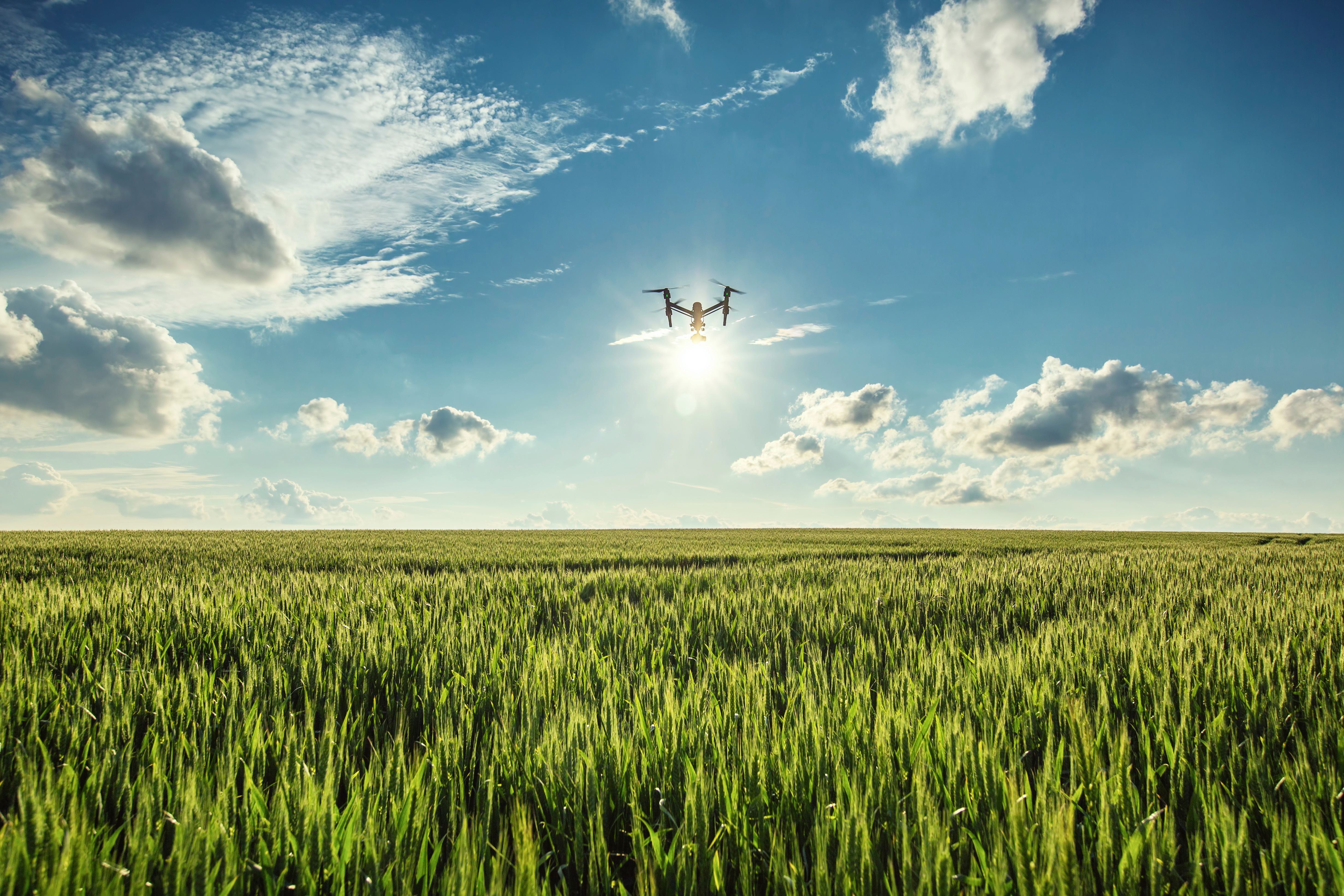 to Sky to Precision Agriculture Flies High Drone Technology